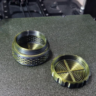 Hộp đựng hạt hút ẩm cho cuộn nhựa 3D 200-250g (kích thước 25mm)
