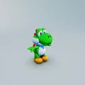 YOSHI MARIO BROS – Mẫu 3D Printable Yoshi (Nintendo) - Thumbnail 2