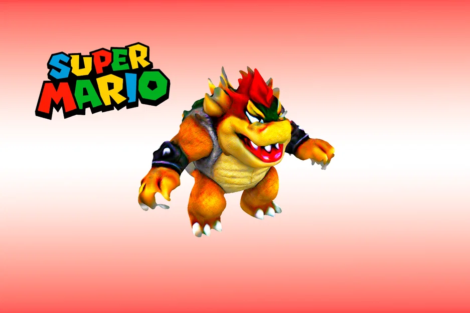BOWSER MARIO BROS - Mẫu 3D In Bowser (Mario Bros) - Image 1