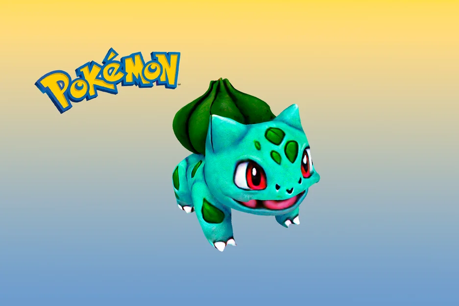 Mô hình 3D Bulbasaur - Image 1