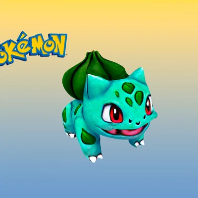 Mô hình 3D Bulbasaur