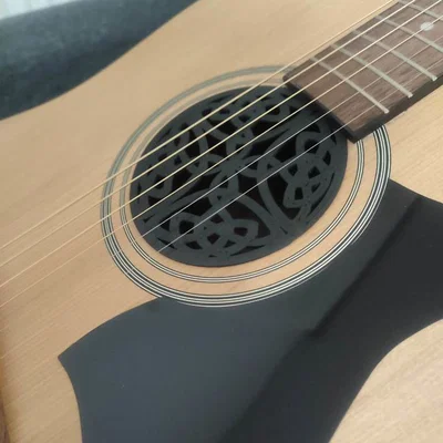 Nắp che lỗ thoát âm đàn guitar acoustic họa tiết Celtic