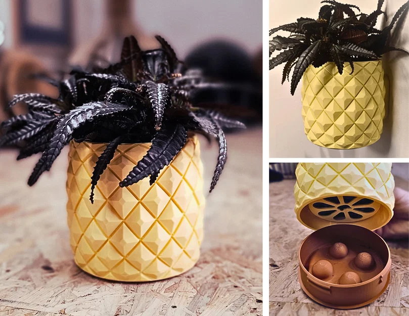 Wall Planter 1.17 Ananas Pineapple - Image 1