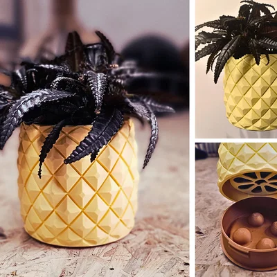 Wall Planter 1.17 Ananas Pineapple
