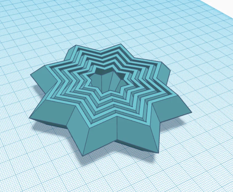 Mô hình Fidget Star: Đồ chơi giải tỏa căng thẳng in 3D đẹp mắt - Image 1