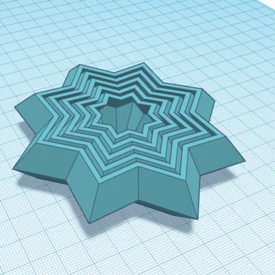Mô hình Fidget Star: Đồ chơi giải tỏa căng thẳng in 3D đẹp mắt