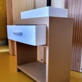 Bồn rửa phòng tắm nhà búp bê (Dollhouse bathroom sink) - Thumbnail 3