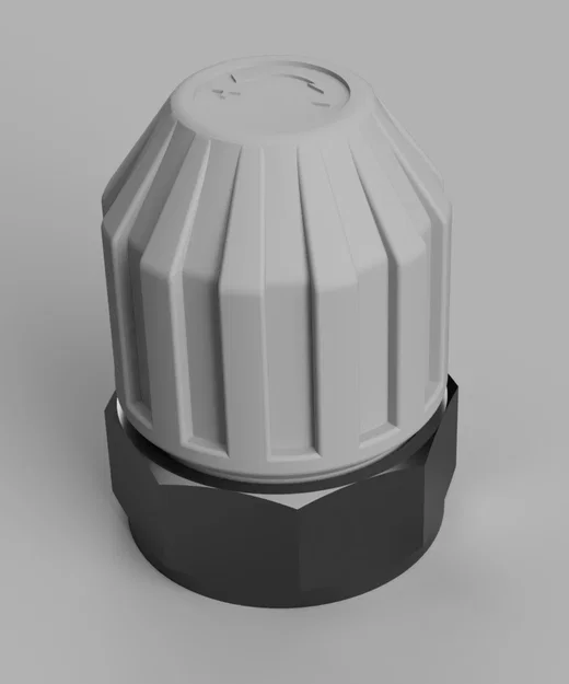 Núm vặn van radiator thay thế (Radiator valve knob / hlavice ventilu radiátoru) - Image 1