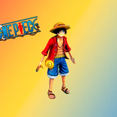 MONKEY D. LUFFY ONE PIECE – Mô hình 3D in được
