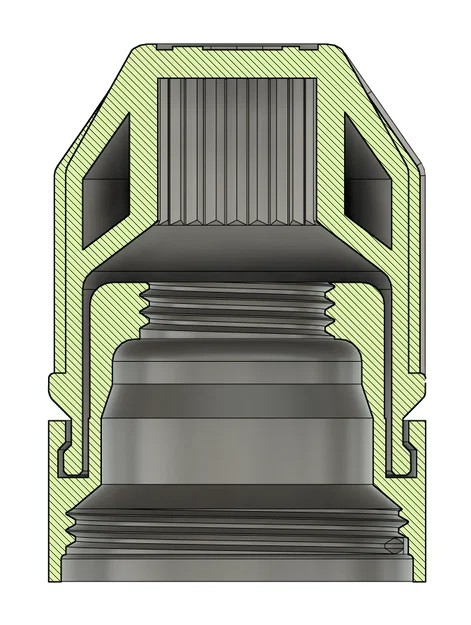 Núm vặn van radiator thay thế (Radiator valve knob / hlavice ventilu radiátoru) - Image 2