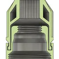 Núm vặn van radiator thay thế (Radiator valve knob / hlavice ventilu radiátoru) - Thumbnail 2