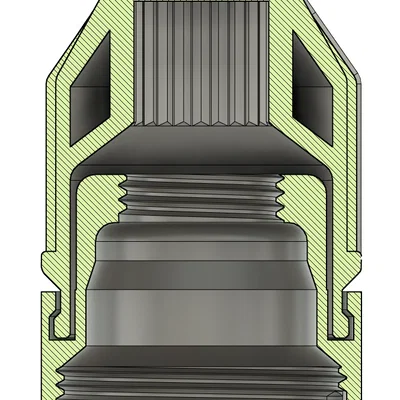 Núm vặn van radiator thay thế (Radiator valve knob / hlavice ventilu radiátoru)