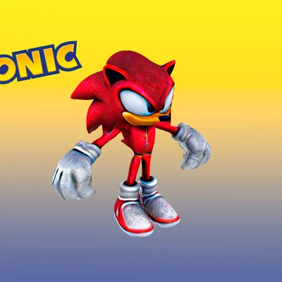 KNUCKLES SONIC – Mô hình Knuckles tối ưu cho in 3D
