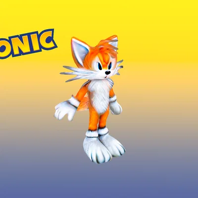 TAILS SONIC – Mô hình 3D in được