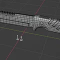 Mô hình dao chiến đấu Machete tỷ lệ 1:1 ấn tượng - Thumbnail 1