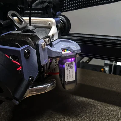 Ender 3 S1 / Sprite: Ngàm BLTouch bên phải + pattern cân chỉnh