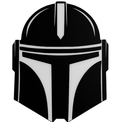 Mô hình treo tường mũ Mandalorian Star Wars – In 3D dễ dàng