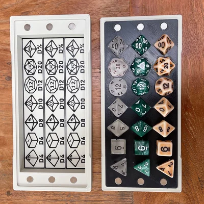 Hộp Đựng Xúc Xắc DnD Cho 3 Bộ Dice