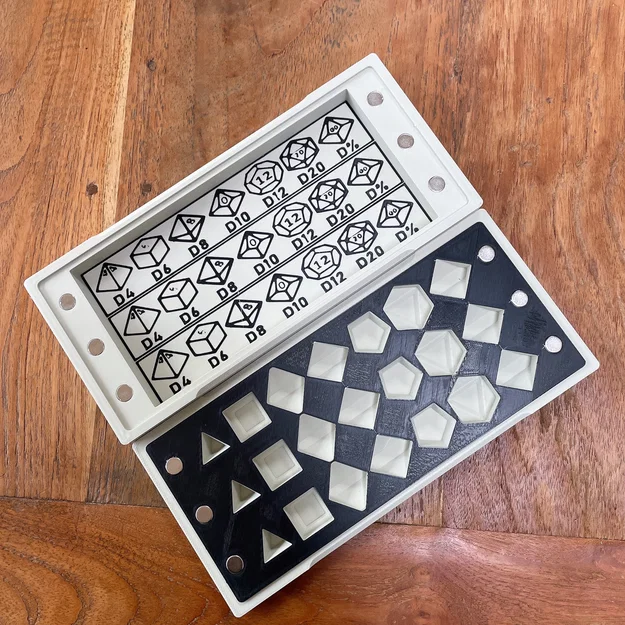 Hộp Đựng Xúc Xắc DnD Cho 3 Bộ Dice - Image 2