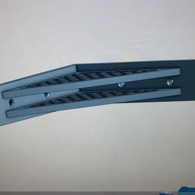 Giá đỡ kệ treo tường 120mm thiết kế tổ ong hiện đại