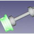 Giá đỡ cuộn filament vòng bi cho Creality K1 (Creality K1 Bearing Spool Holder) - Thumbnail 5