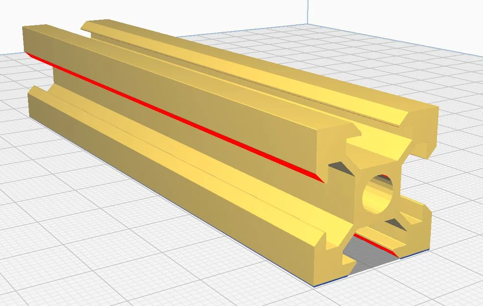 Mô hình thanh nhôm định hình 2020 cho máy in 3D và CNC - Image 1