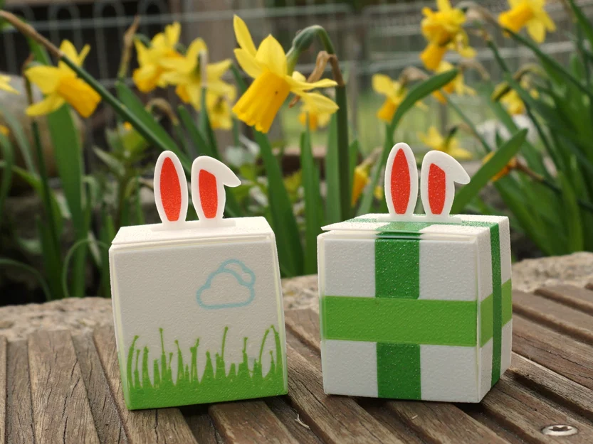 Hộp Quà Phục Sinh Gấp Gọn (Foldable Easter Present Box) - Image 1