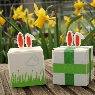 Hộp Quà Phục Sinh Gấp Gọn (Foldable Easter Present Box)