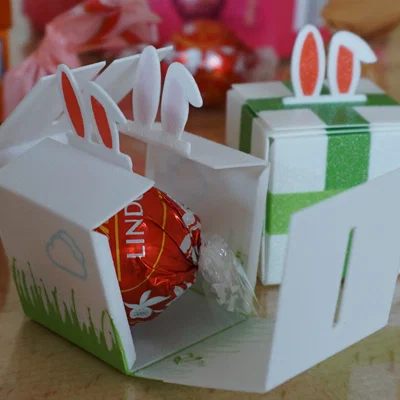 Hộp Quà Phục Sinh Gấp Gọn (Foldable Easter Present Box)