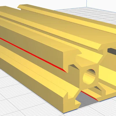 Thanh Nhôm Định Hình 2040 (2040 Profile) Cho Máy In 3D và CNC