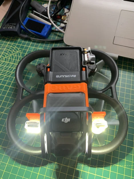 Ngàm gắn đèn tactical cho DJI Avata - Image 1