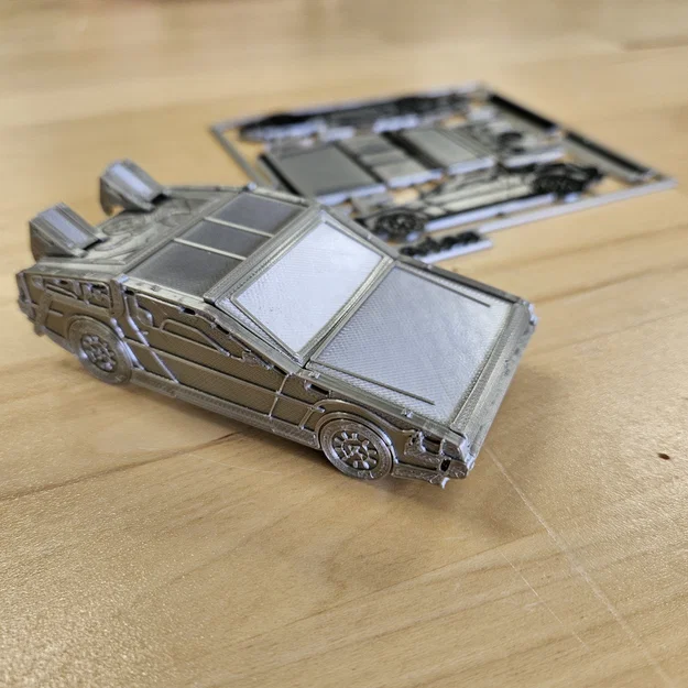 Kit Card Delorean Back to the Future - Image 7