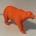 Mô hình gấu Bắc Cực 3D in ấn tượng cho không gian trang trí - Thumbnail 1
