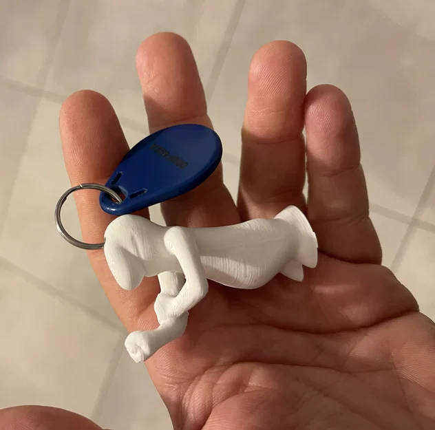 Keyring – Móc khóa cử chỉ “umbrella” (ombrello) - Image 1