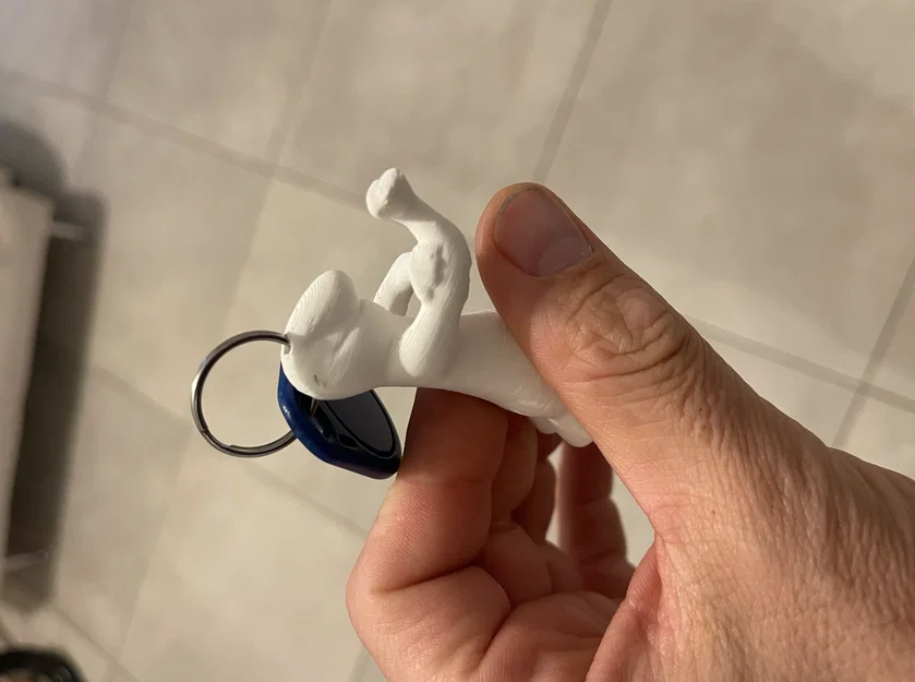 Keyring – Móc khóa cử chỉ “umbrella” (ombrello) - Image 2