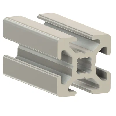 Mô hình 3D thanh nhôm định hình 20x20mm cho máy in 3D và CNC