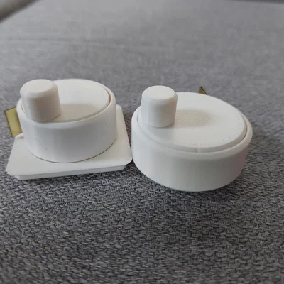 Thước dây cuộn cất trên Gridfinity (Tape Measure to be stored with Gridfinity)