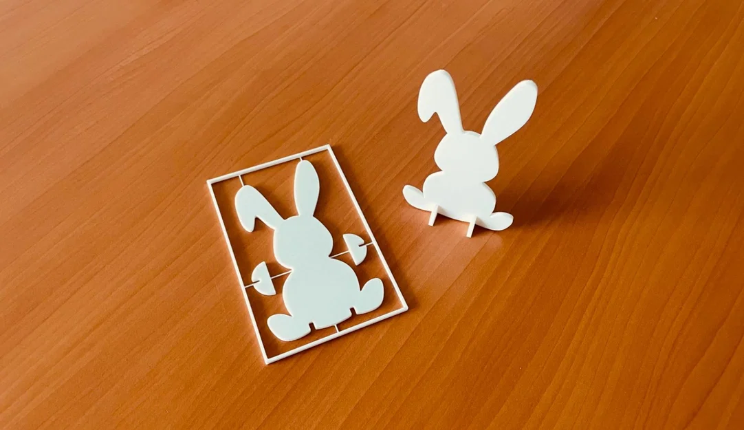 Easter Bunny kit card – Thẻ kit Thỏ Phục Sinh - Image 1