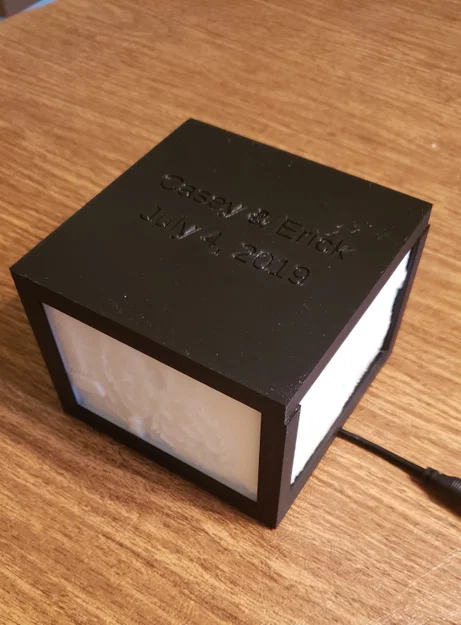 Hộp Lithophane tuỳ chỉnh – mọi kích thước! - Image 1
