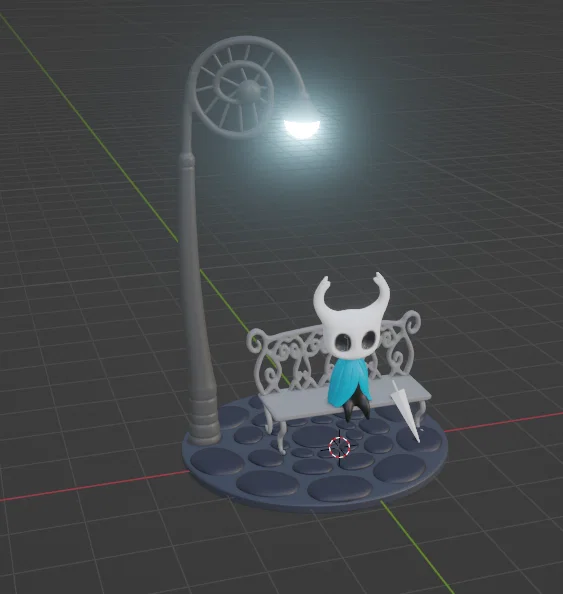 Hollow Knight – Mẫu 3D Nhân Vật Chính - Image 1