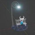 Hollow Knight – Mẫu 3D Nhân Vật Chính - Thumbnail 1