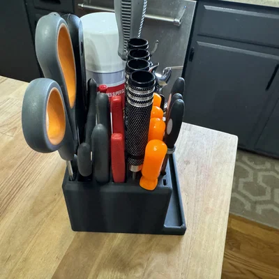 Khay Catchall để bàn: Organizer dụng cụ cho máy in 3D