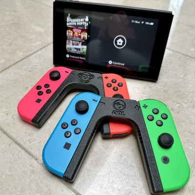 Tay cầm JoyCon nhiều biến thể – có file STEP để tự tùy biến