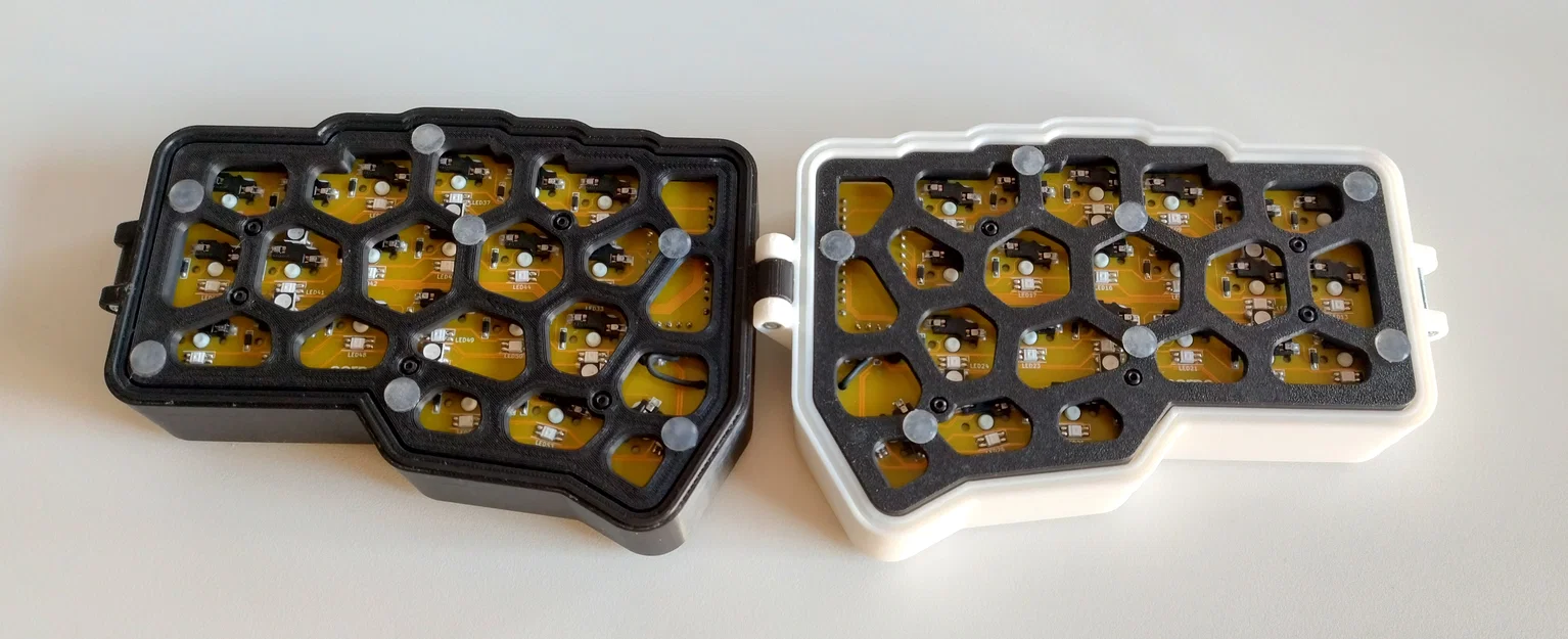 Bộ vỏ và hộp đựng du lịch bàn phím Corne MX in 3D chuyên dụng - Image 3