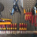 Giá treo tuốc nơ vít & kìm cho EU Pegboard (Wiha EDV) - Thumbnail 1