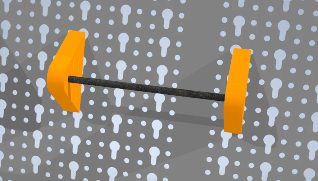 Giá treo tuốc nơ vít & kìm cho EU Pegboard (Wiha EDV) - Image 4