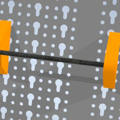 Giá treo tuốc nơ vít & kìm cho EU Pegboard (Wiha EDV)