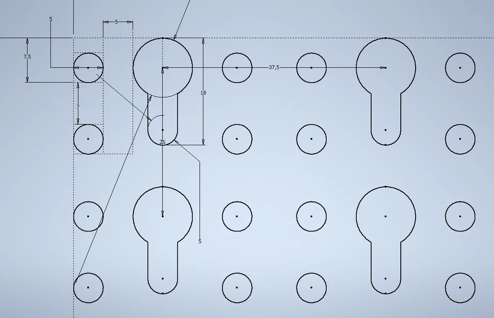 Giá treo tuốc nơ vít & kìm cho EU Pegboard (Wiha EDV) - Image 10