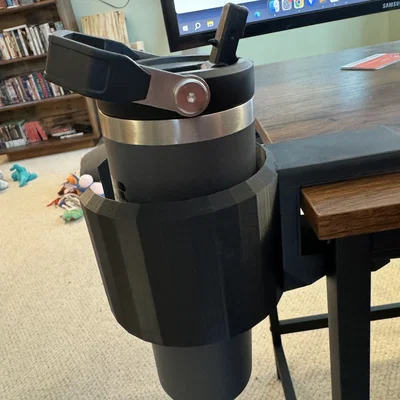 Kẹp Ly Gắn Bàn Kẹp Sâu Cho Tumbler Lớn (Stanley Style)