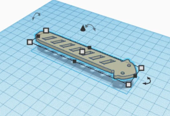 Mô hình dao bướm tập luyện (Balisong Comb) in 3D độc đáo - Image 4
